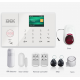 Kit Système d'alarme de sécurité domestique wifi GSM 4G Application tuya compatible Alexa et googleHome Avec sirène éxtérieure 